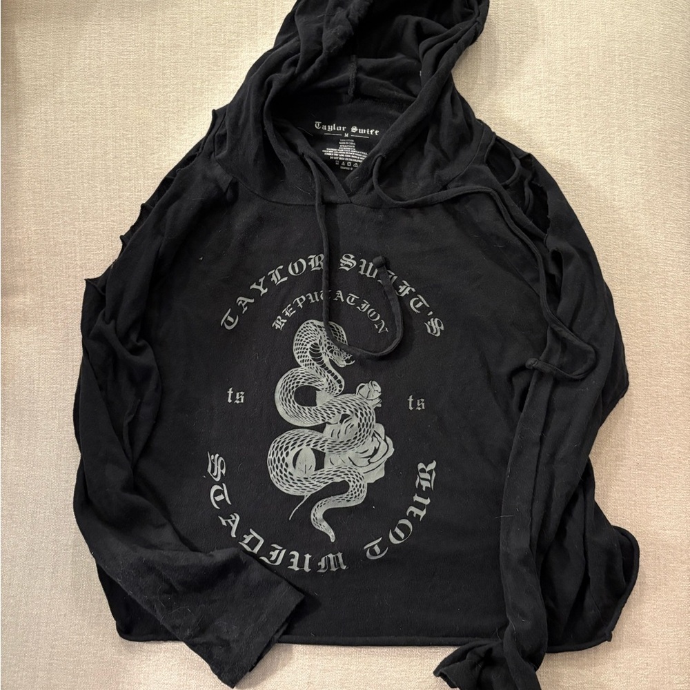 Taylor Swift Black Stadium Tour Hoodie